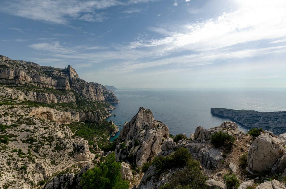 Photographie du Parc National des Calanques