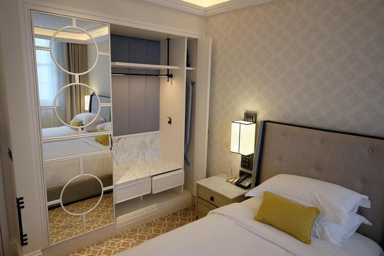 Image d'une chambre de l'Hôtel Les mouettes